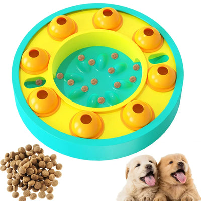 SnackFun | Widerstandsfähiges Hundespielzeug mit Leckerli-Funktion - Brezella