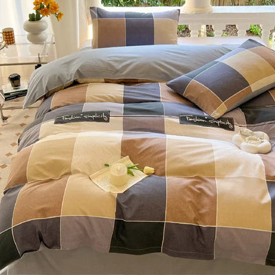 CuddleBloom | Weiche Bettdecke mit Bär und Blumen für Wärme und Komfort - Brezella
