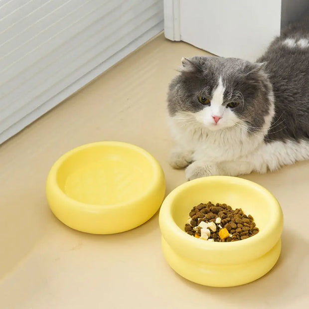 PurePaws | Stilvolle Keramik-Futterschale für Haustiere - Brezella