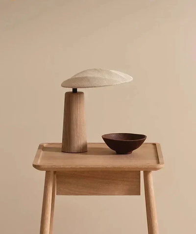 GlowWood | Zeitlose Lampe mit warmem Holz und modernem Flair - Brezella