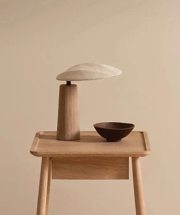 GlowWood | Zeitlose Lampe mit warmem Holz und modernem Flair - Brezella