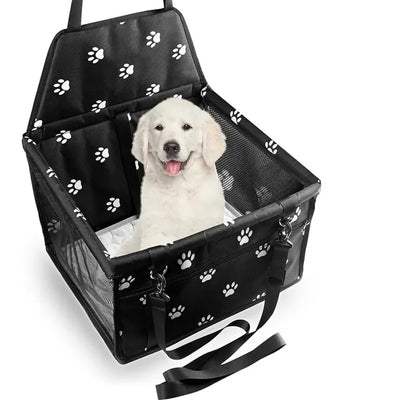 PawJourney | Haustier-Reisetasche und Autositz für bequeme Fahrten - Brezella