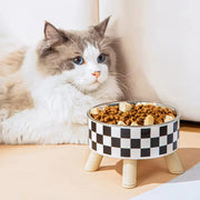 ElevateBowl | Luxus-Tiernapf mit hohem Fuß für Katzen und Hunde - Brezella