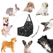 PawJourney | Haustier-Reisetasche und Autositz für bequeme Fahrten - Brezella
