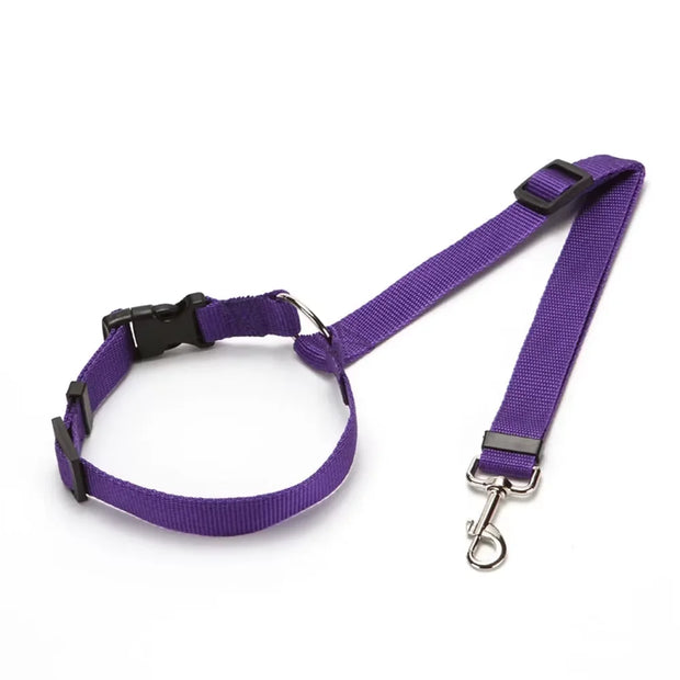PetSecure | Verstellbarer Hundesicherheitsgurt und Geschirr Set - Brezella