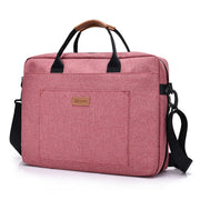 WorkEase | Robuste Canvas-Laptoptasche für Business & Alltag - Brezella