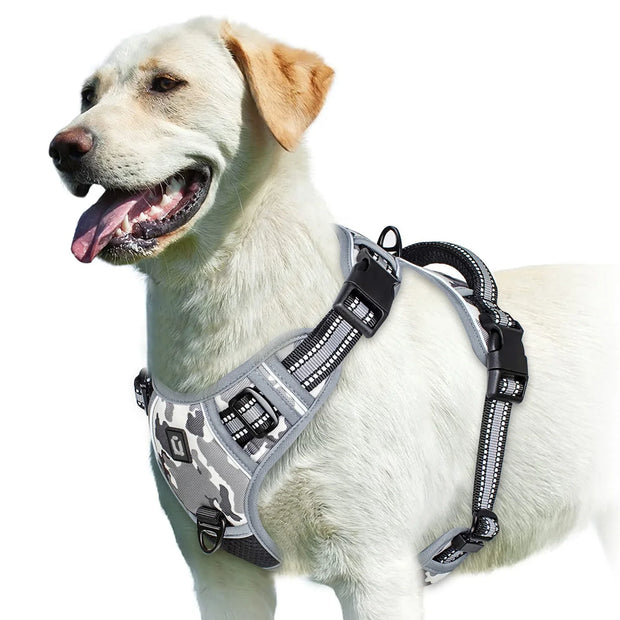 FlexiStep | Verstellbares Hundegeschirr für besten Komfort - Brezella