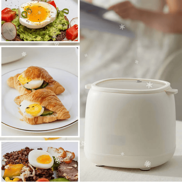 CookEgg | Präziser Eierkocher für weiche, mittlere oder harte Eier - Brezella