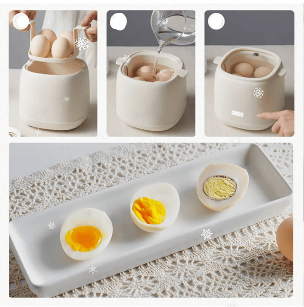 CookEgg | Präziser Eierkocher für weiche, mittlere oder harte Eier - Brezella