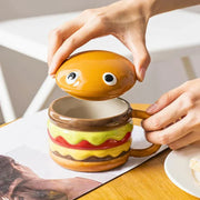 SnackTasse | Große Tasse für Burger-Fans - Brezella
