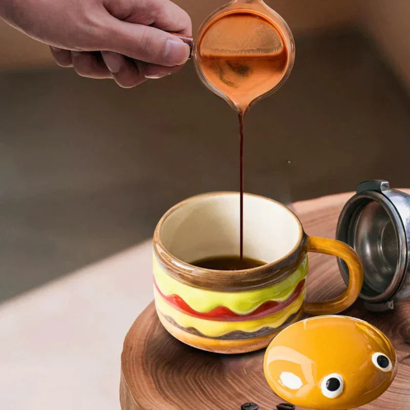 SnackTasse | Große Tasse für Burger-Fans - Brezella