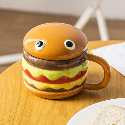 SnackTasse | Große Tasse für Burger-Fans - Brezella