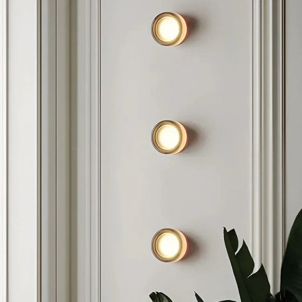 DimpleGlow | Wandleuchte mit elegantem Grübchendesign - Brezella