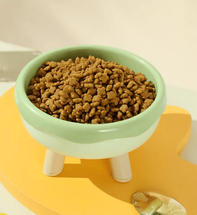 PawBowl | Runde Futterschale für Hunde und Katzen - Brezella