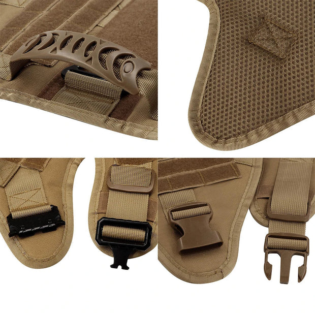 GuardGurt | Ergonomisches Hundegeschirr mit Leine - Brezella
