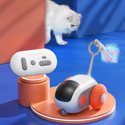 PouncePlay | Interaktives Haustierspielzeug mit elektrischer Funktion - Brezella