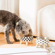 ElevateBowl | Luxus-Tiernapf mit hohem Fuß für Katzen und Hunde - Brezella