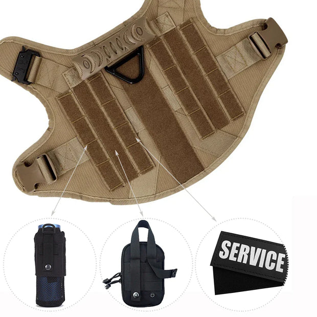 GuardGurt | Ergonomisches Hundegeschirr mit Leine - Brezella