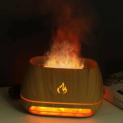 CalmMist | Aroma-Diffusor mit atmosphärischen Lichtoptionen - Brezella