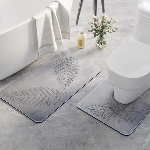 AquaCushion | Ultra-weiche Badematte mit Memory-Schaum - Brezella