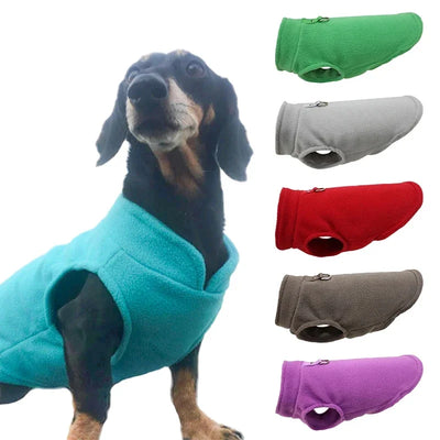 SnugPaw | Weiche und bequeme Fleecejacke für kleine Rassen - Brezella