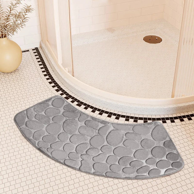 CurveMat | Ergonomisch Gebogen Badkamermat - Brezella