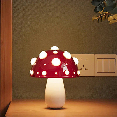 LumosPilz | Stilvolle LED-Tischlampe mit Pilzform - Brezella