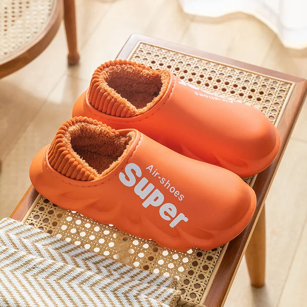 SoftLuxe | Luxus-Baumwollpantoffeln für stilvolle Wärme - Brezella