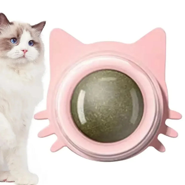 PawTrek | Katzenspielball für Fröhlichkeit und einen gesunden Magen - Brezella