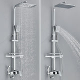 AquaBrass | Luxus-Messing-Duscharmatur mit Regenbrause - Brezella