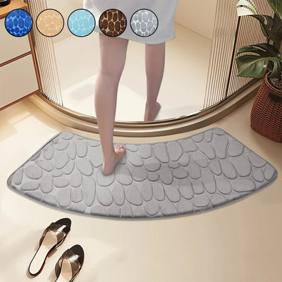 CurveMat | Ergonomisch Gebogen Badkamermat - Brezella