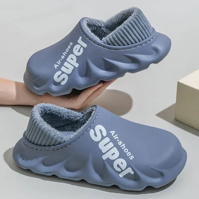 SoftLuxe | Luxus-Baumwollpantoffeln für stilvolle Wärme - Brezella