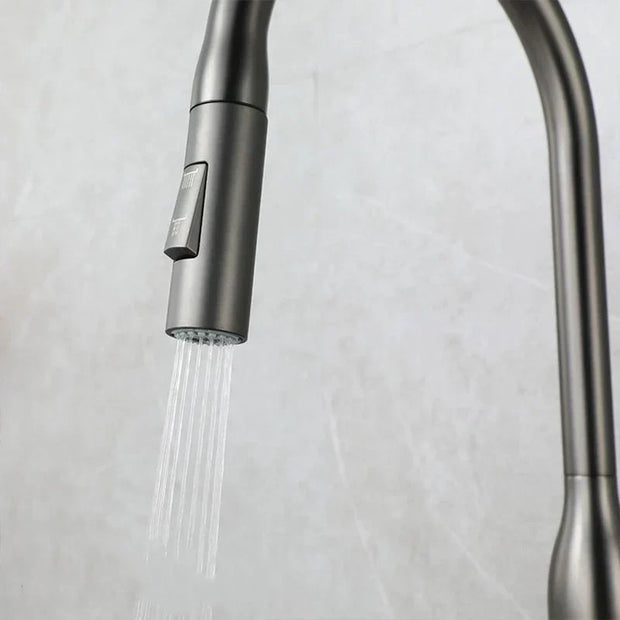 StreamLine | Elegante Küchenarmatur mit ausziehbarem Brausekopf - Brezella