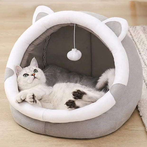 PawCove | Adorable Pet Bed für Katzen & Hunde - Brezella