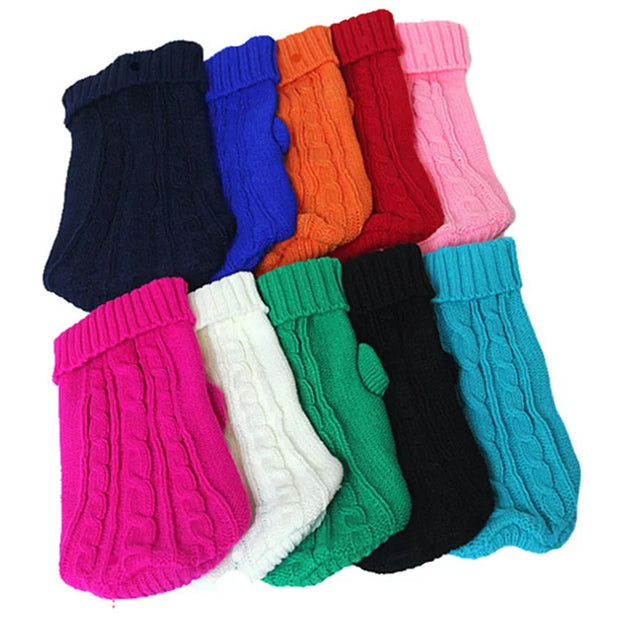 WarmWhiskers | Kuscheliger Pullover für Haustiere gegen die Kälte - Brezella