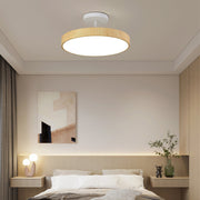Elegante LED-Deckenleuchte mit Halbeinbau