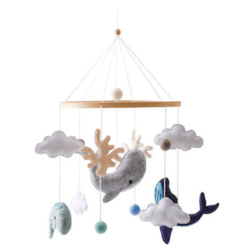 OceanHush | Weiche Walrassel für ruhige Babymomente