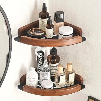 NeatBath | Minimalistische Badezimmerregale mit stilvollen Aufbewahrungsmöglichkeiten - Brezella