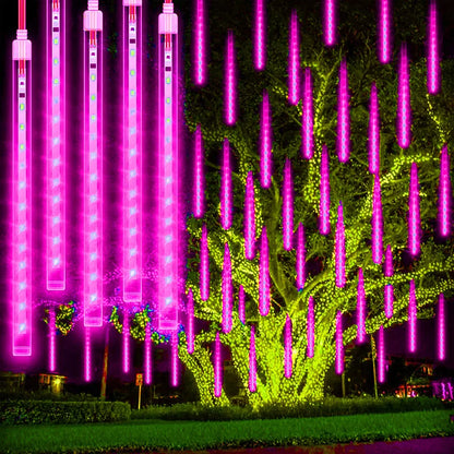 WasserGlanz | Luxuriöse LED-Lichterkaskade für den Garten - Brezella