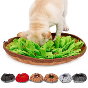 SnackAktiv | Fördernde Futtermatte für Neugierige Hunde - Brezella