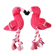 PawMingo | Kuscheliges Flamingo-Spielzeug für langen Spaß - Brezella