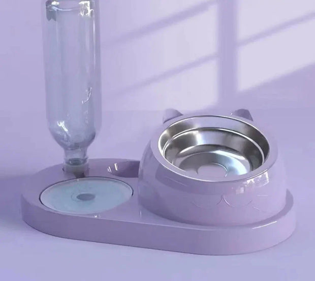 AquaBowl | Elegantes Fütterungsset für Ihr Haustier - Brezella