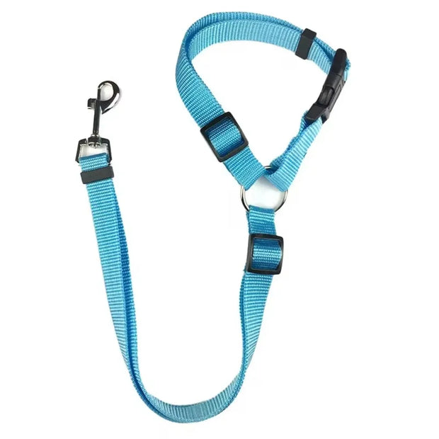 PetSecure | Verstellbarer Hundesicherheitsgurt und Geschirr Set - Brezella