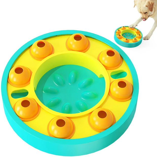 SnackFun | Widerstandsfähiges Hundespielzeug mit Leckerli-Funktion - Brezella