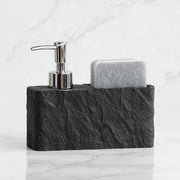 CleanEase | Doppel-Funktions-Seifenspender mit integriertem Halter - Brezella