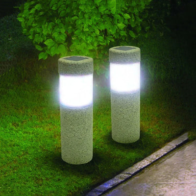 RockLicht | Robuste Außenlampe aus Stein - Brezella