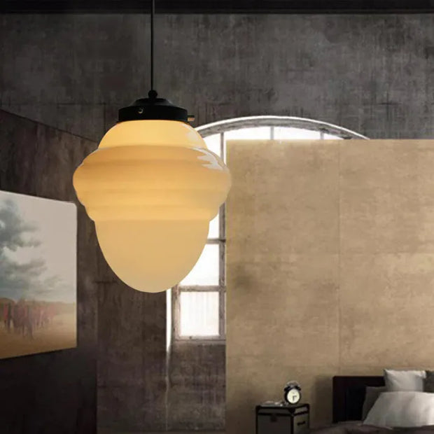 LumiVorm | Moderne geometrische Glasleuchte für klare Linien - Brezella