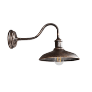TimelessShine | Robuste Retro-Wandlampe für Garten und Terrasse - Brezella