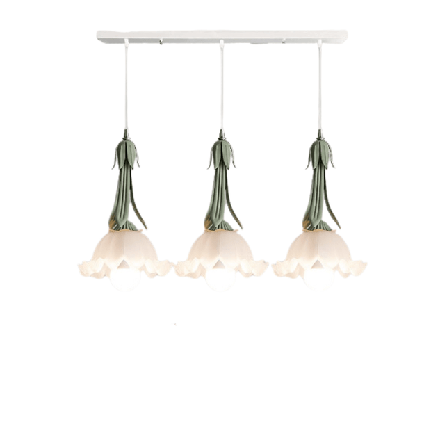 FloraGlow | Elegante Pendelleuchte mit Blumenmuster - Brezella