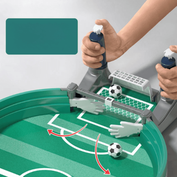 SoccerBox | Tischfußball-Tisch mit einfachem Aufbewahrungssystem - Brezella
